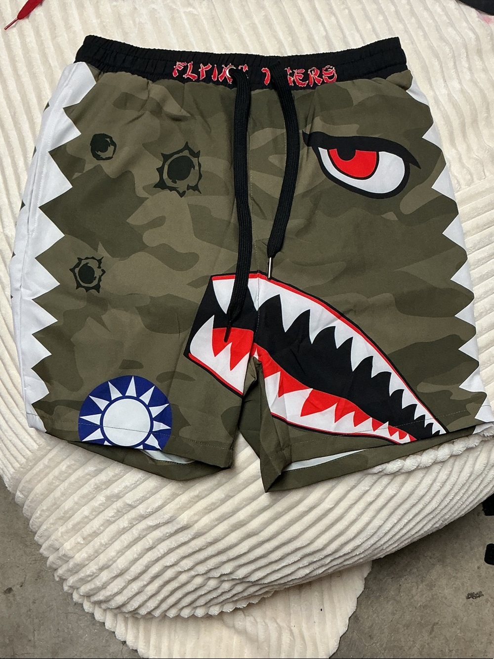 Flying Tigers Swim Trunks NWT Never Touched Medium